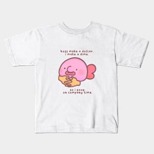 Best Employee Blobby Kids T-Shirt